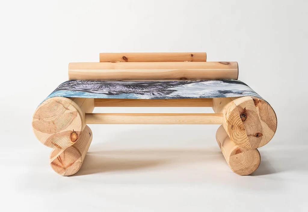 Bespoke furniture created for SQ Bailli. Cate Bankett bench seat – KRJST studio