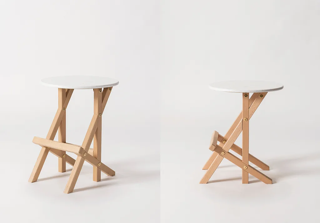 Bespoke furniture created for SQ Bailli. Sparky stool. – KRJST studio