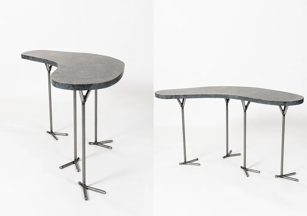 Bespoke furniture created for SQ Bailli. Auca-Nebula IV table. – KRJST studio