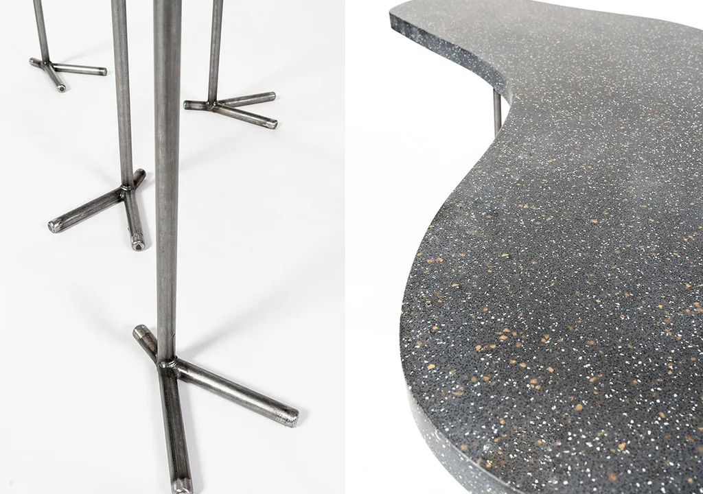 Bespoke furniture created for SQ Bailli. Auca-Nebula IV table – KRJST studio