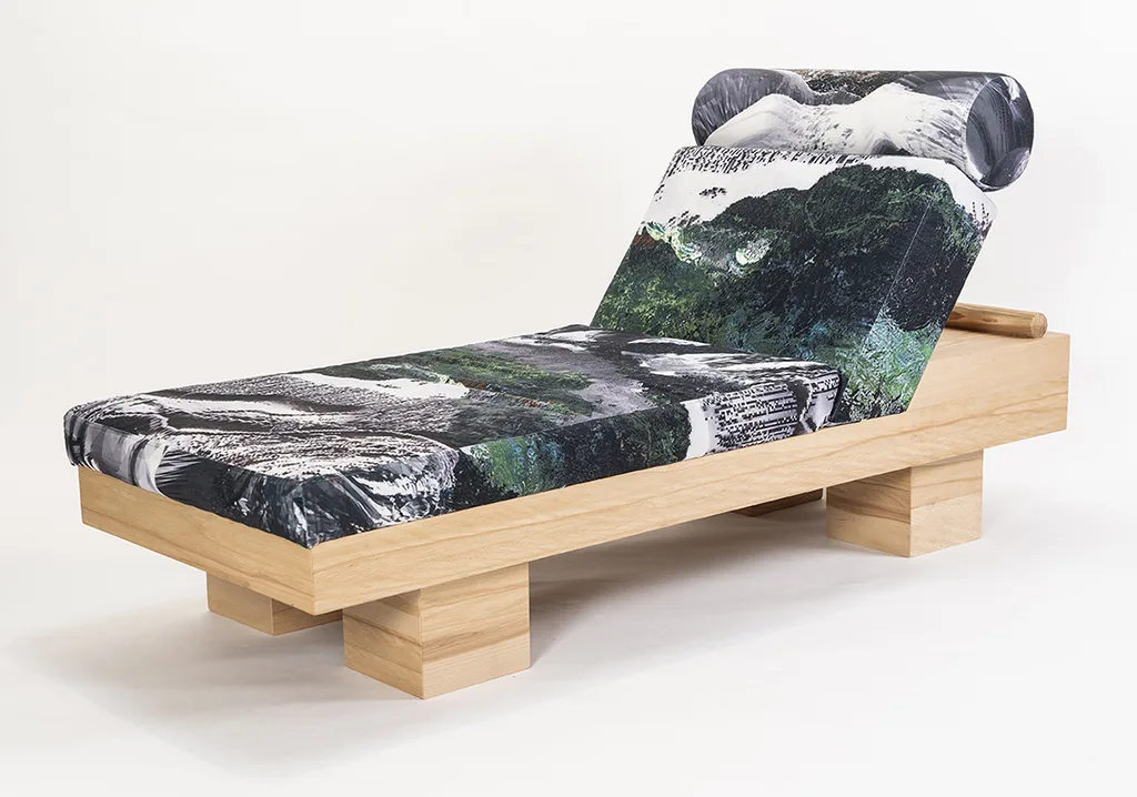 Bespoke furniture created for SQ Bailli. Transatlantic Rocca-Faunus deckchair. – KRJST studio
