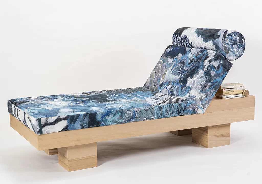 Bespoke furniture created for SQ Bailli. Transatlantic Oceanus deckchair. – KRJST studio
