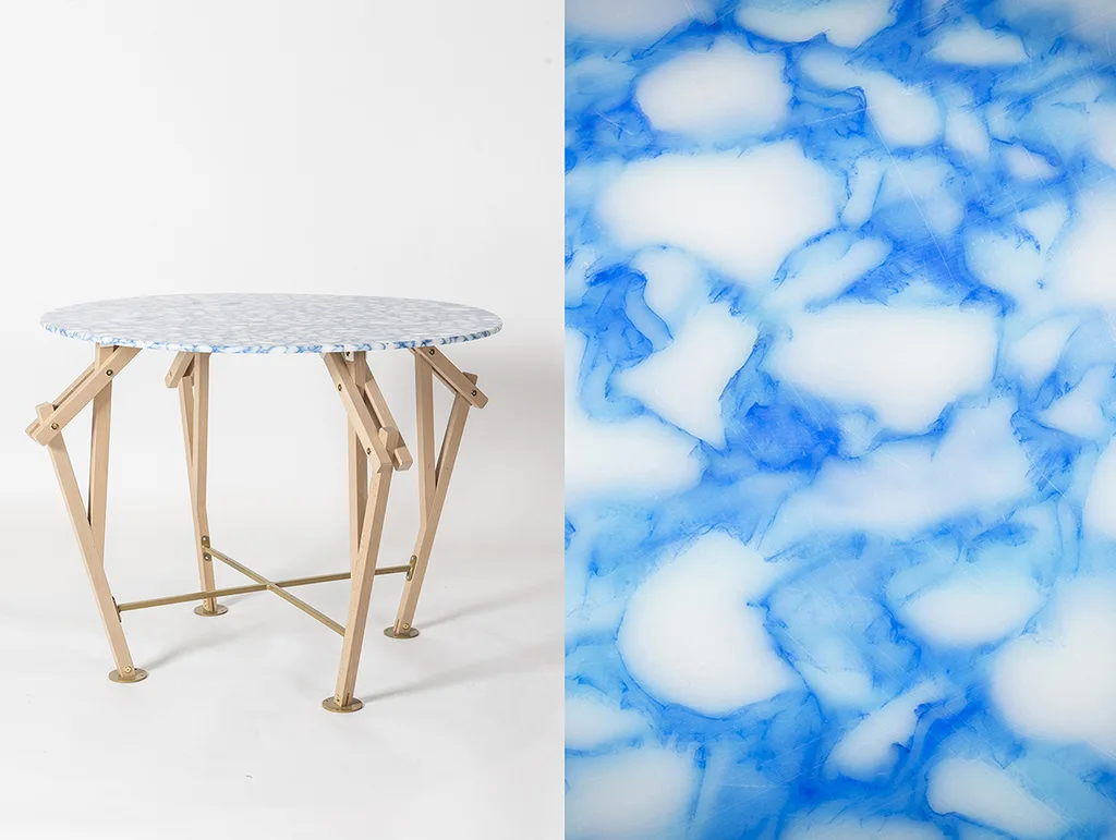 Bespoke furniture created for SQ Bailli. Caelifera Big table. – KRJST studio